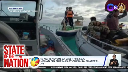 Pagpapababa ng tensyon sa West Phl Sea, napagkasunduan ng Pilipinas at China sa bilateral consultation | SONA
