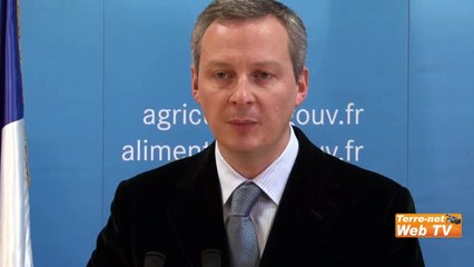 Bruno Le Maire : « Je sais parfaitement que les agriculteurs sont confrontés à des contraintes qui sont parfois difficiles à remplir »