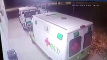 Así llegaba Caillava a una guardia médica