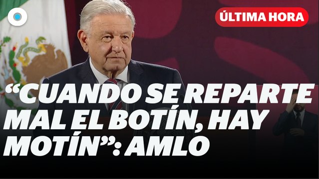 AMLO reacciona a la “pelea” entre Marko Cortés y Javier Lozano I Reporte Indigo