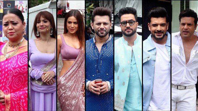 Krushna Abhishek, Nia Sharma, Rahul Vaidya, Aly Goni & Others Spotted At Laughter Chefs Unlimited Entertainment Set