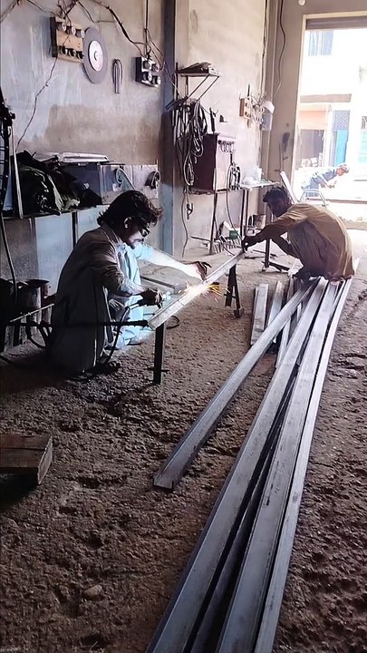 Welding work