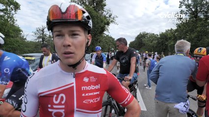 Cyclisme - Tour de France 2024 - Axel Zingle : "On a fait le boulot pour Bryan Coquard, mais... "