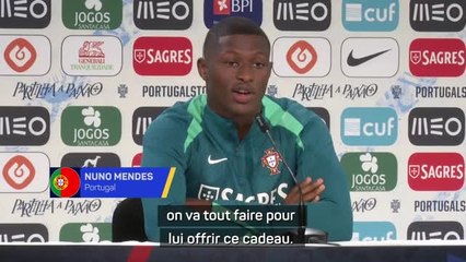 Portugal: Nuno Mendes Reveals the Gift He's Giving to Ronaldo 🇵🇹