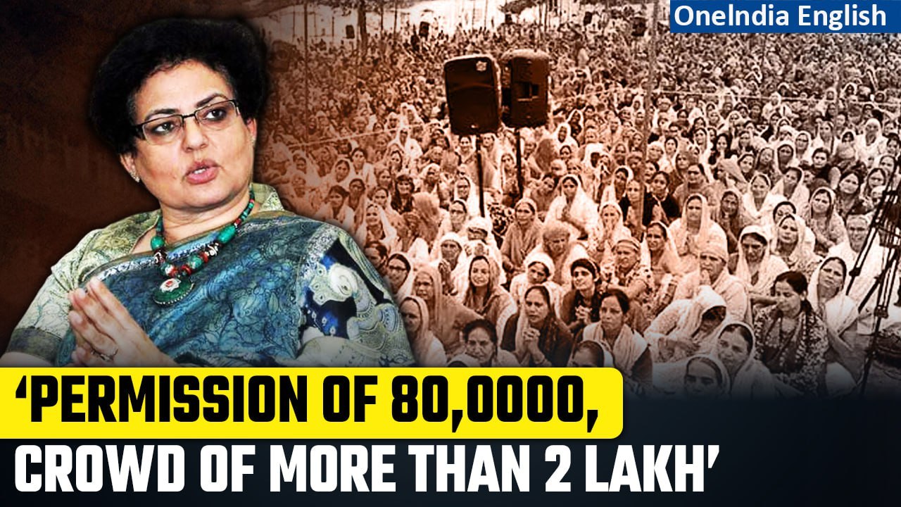 Hathras Stampede: NCW Chairperson Slams Baba Over Hathras Stampede: Calls for Immediate Arrest