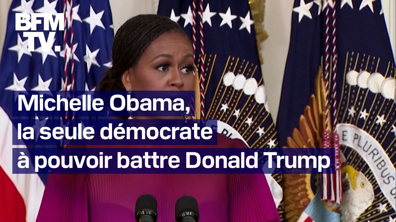 Présidentielle américaine 2024: Michelle Obama serait la seule démocrate à pouvoir battre Donald Trump selon un sondage