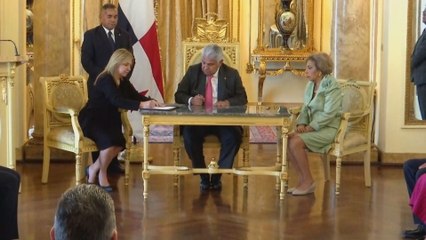 Juramentan a los gobernadores de las provincias y comarcas