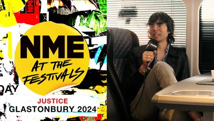 Justice on ignoring the reaction to 'Hyperdrama' and the power of playing live | Glastonbury 2024