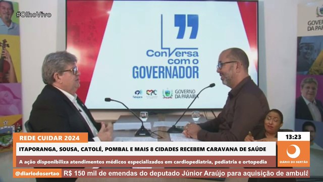 Itaporanga, Sousa, Catolé, Pombal e mais 8 cidades recebem Caravana Rede Cuidar 2024