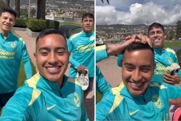 Erick 'Chiquito' Sánchez tiene su primer día dentro del nido de las Águilas del América