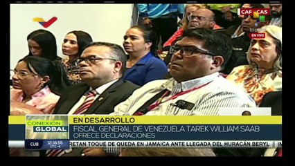 ¡Importante! Balance general del fiscal venezolano Tarek William Saad