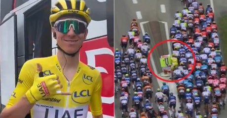 Cycling - Tour de France 2024 - Tadej Pogacar : "Luckily, I escaped that middle obstacle..."
