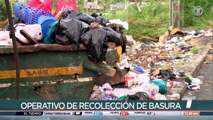 Recolectan más de mil toneladas de basura en el centro de la capital