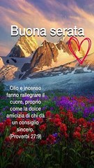 Buona Serata Dio Vi Benedica