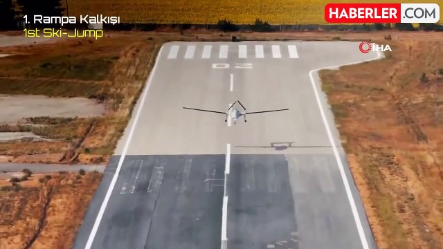 Bayraktar TB3 SİHA 4. Rampa Kalkış Testi'ni başarıyla tamamladı