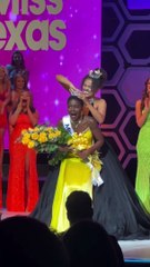 #MissTexas2024 Pendant qu’en #France  les débats se focalisent sur les Franco-Français, aux #USA , Annette Addo-Yobo, une #reine de #beauté d'origine ghanéenne est élue Miss Texas 2024.