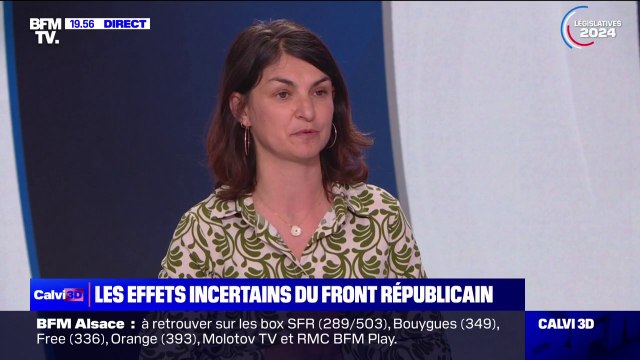 Législatives: Nous refuserons un gouvernement qui ne nous permette pas de mettre en œuvre notre programme réagit la députée LFI Aurélie Trouvé