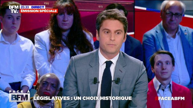 Législatives: Les résultats de ces élections appelle à une profonde humilité réagit Gabriel Attal