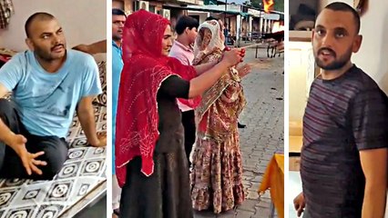 बरसाना में राधारानी की भक्त बन मंदिरों में घूमे