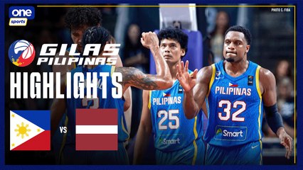 FIBA OQT Game Highlights: Gilas Pilipinas pulls off upset over world No. 6 Latvia