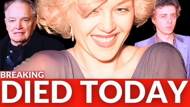 Hollywood famous stars who passed away today July 3rd 2024