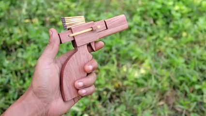 You can make it wooden pistol super invention