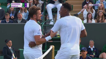 Wimbledon : La séquence sympa entre Gaël Monfils et Stan Wawrinka