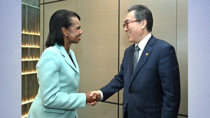 조태열, 라이스 전 美 국무장관 면담...북러협력 우려 / YTN