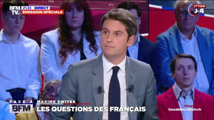 Désistements au second tour: Gabriel Attal "salue les candidats qui ont fait ce choix"