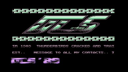 C64 Cracktro - Thunderbirds 2 by Doughnut Cracking Service