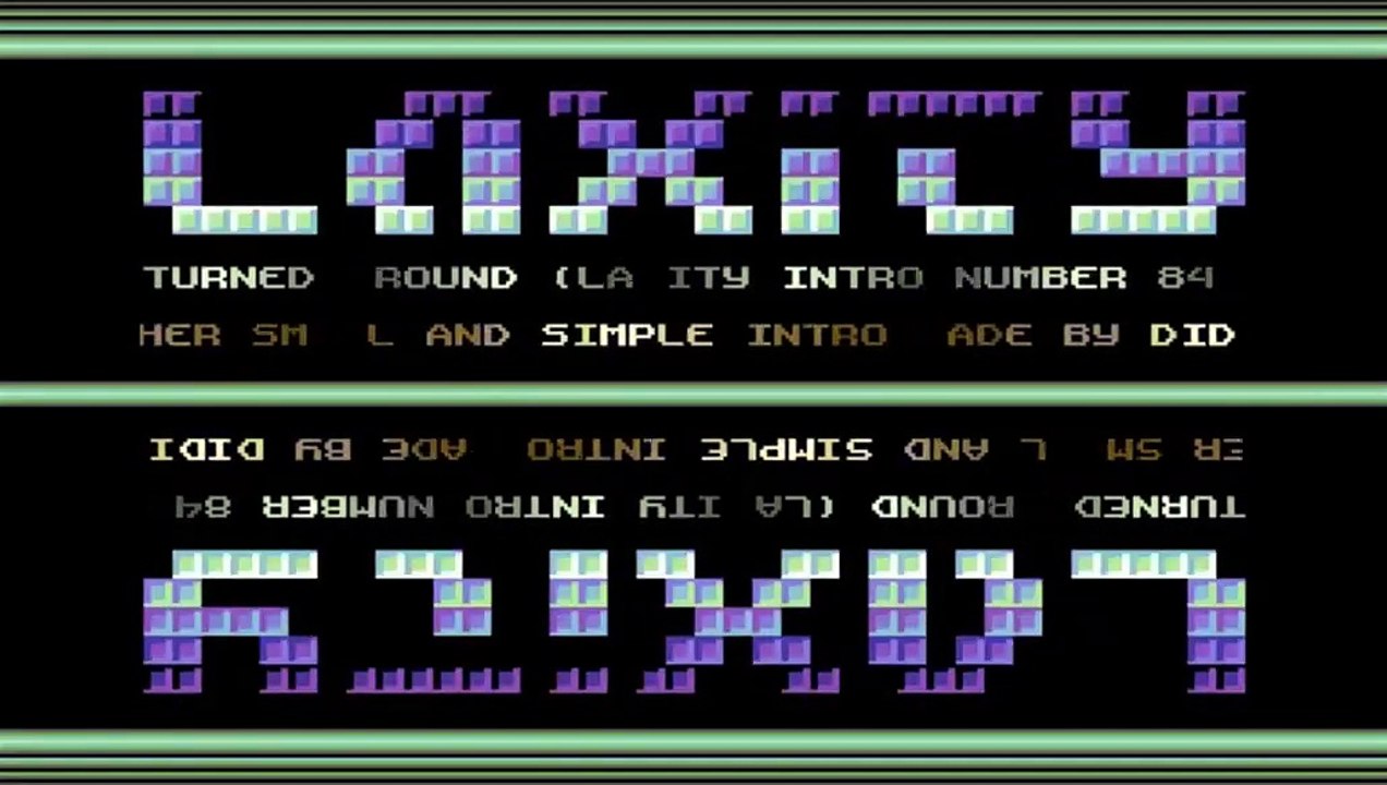 C64 Cracktro - Turned Around by Laxity