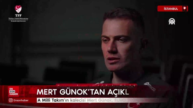 A Milli Takım'ın kalecisi Mert Günok, EURO 2024 resmi hesabına konuştu