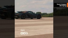 ビデオ：Koenigsegg、驚異的なテストでJesko Absolutが速度記録を更新