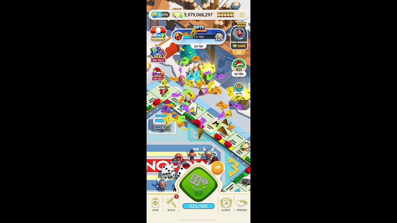 [Miniriceto]Game Play _ Monopoly Go! Day 288