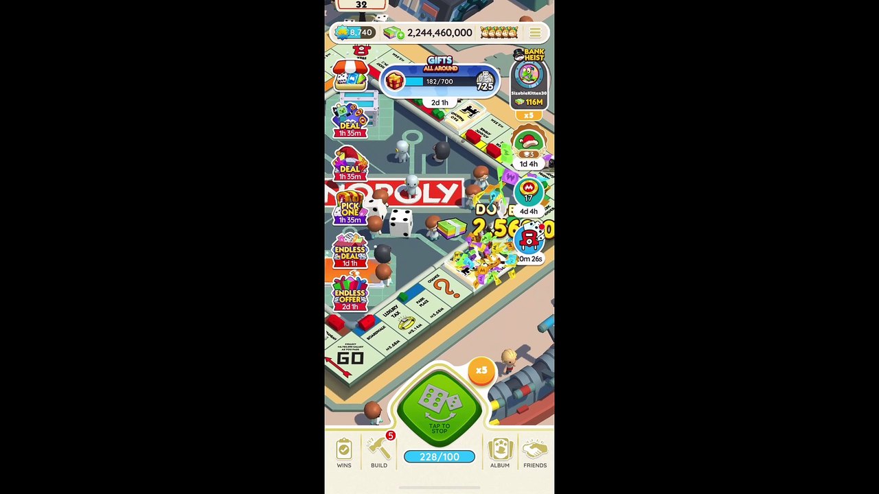 [Miniriceto]Game Play _ Monopoly Go! Day 290