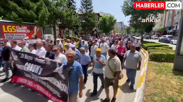 Çorum Kadeş Barış Meydanı'nda anma programı düzenlendi