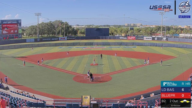 Space Coast Stadium Multi-Cam - Firecracker World Series (2024) Tue, Jul 02, 2024 7:40 AM to 7:41 PM