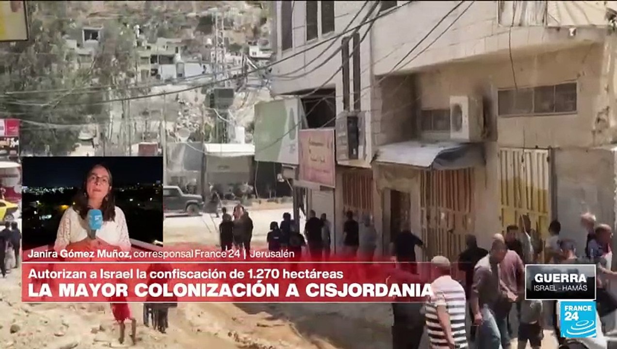 Informe desde Jerusalén: Israel confisca la mayor extensión de tierras de Cisjordania en 30 años