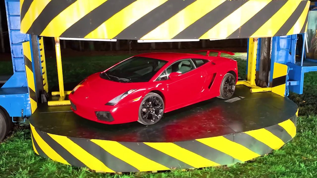 Hydraulic Press Vs Lamborghini