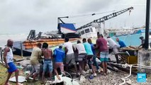 Huracán Beryl continúa su paso por el Caribe, ahora se dirige hacia México