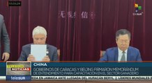 Se afianza la cooperación entre Venezuela y China