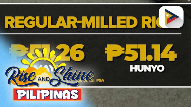 Presyo ng bigas, bahagyang bumaba nitong Hunyo ayon sa PSA