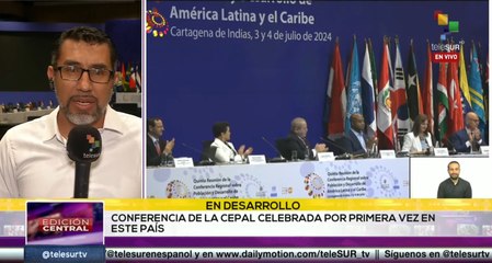 Se desarrolla 5ta reunión de la conferencia regional de la CEPAL se lleva a cabo en Colombia