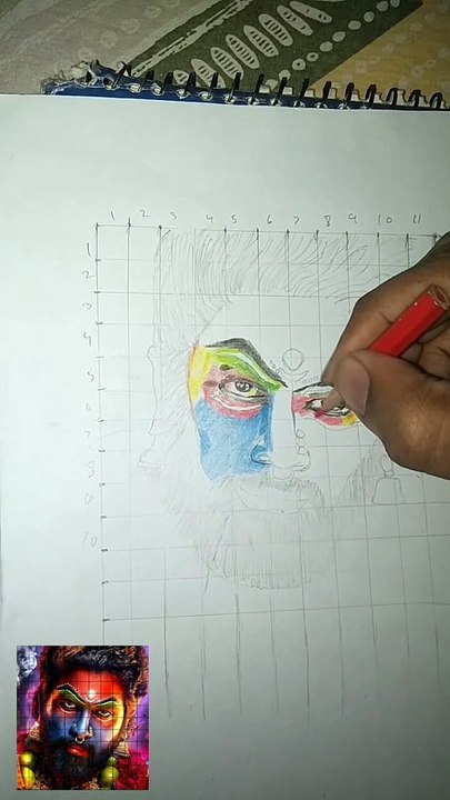 pushpa 2 colour pencil drawing for beginners part 2, pushpa drawing colour pencil, coloring with colored pencils tips, color pencil drawing tutorial brutfuner, color pencil draw with me