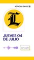 Resumen de noticias jueves 04 de julio