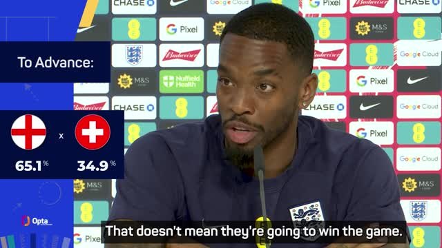 Toney declares Switzerland as favourites for England clash