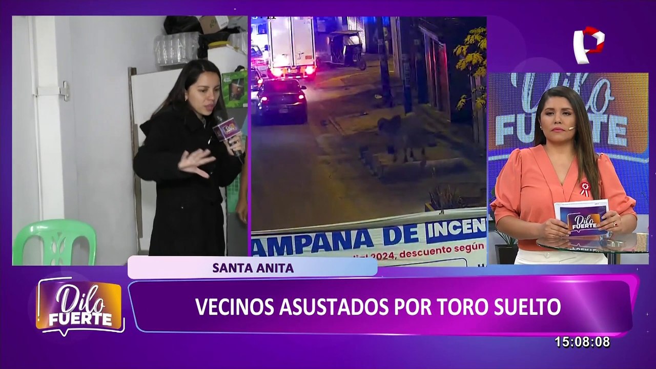 ¡Increíble! Toro escapa cuando era trasladado a camal y causa terror en casa de apuestas