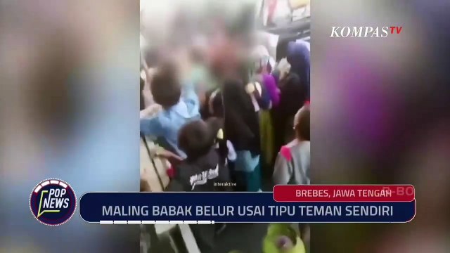 Maling Babak Belur Usai Tipu Teman Sendiri