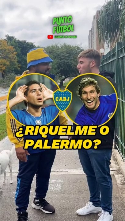 ¿Riquelme o Palermo?