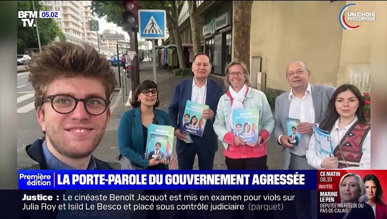 Meudon-la-forêt : La porte-parole du gouvernement Prisca Thevenot affirme avoir été victime d’une agression lors d'une opération de collage hier soir - La Ministre n'a pas été blessée - Quatre personnes interpellées